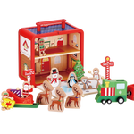 Wooden Santa Workshop **PRE-ORDER FOR DELIVERY EARLY DECEMBER**