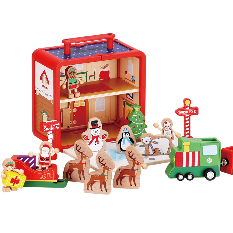 Wooden Santa Workshop **PRE-ORDER FOR DELIVERY EARLY DECEMBER**