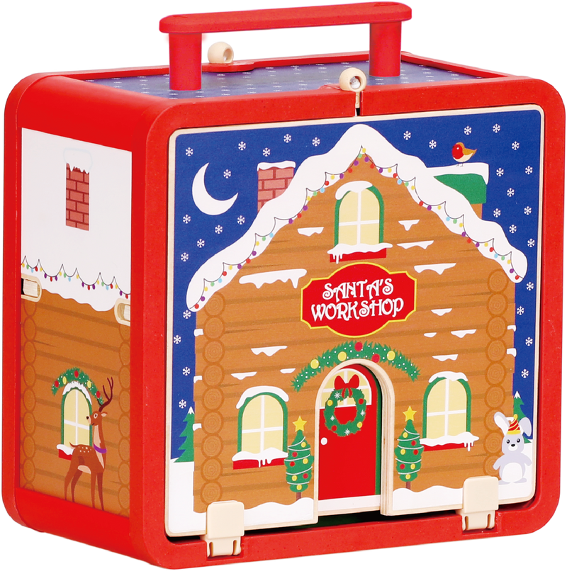 Wooden Santa Workshop **PRE-ORDER FOR DELIVERY EARLY DECEMBER**